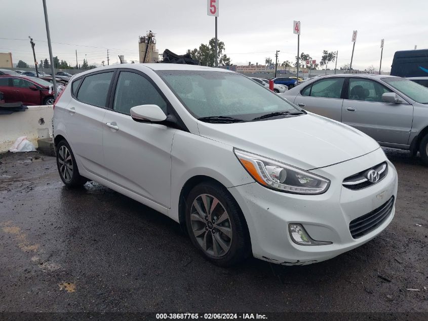 2015 HYUNDAI ACCENT SPORT