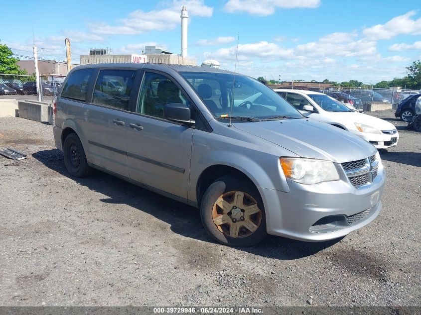 2013 DODGE GRAND CARAVAN AMERICAN VALUE PKG