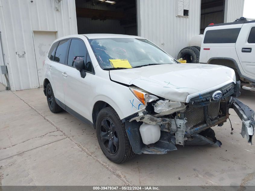 2015 SUBARU FORESTER 2.5I