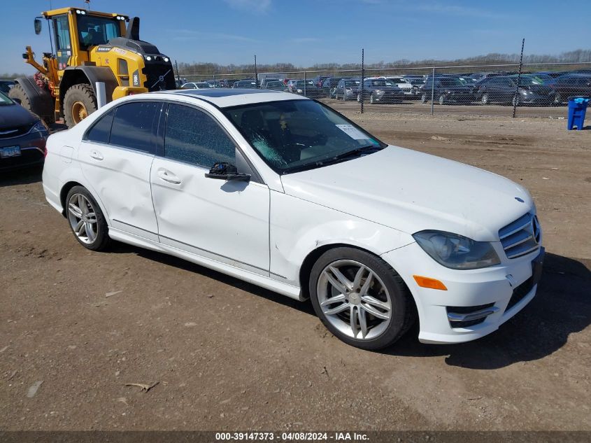 2013 MERCEDES-BENZ C 300 LUXURY 4MATIC/SPORT 4MATIC