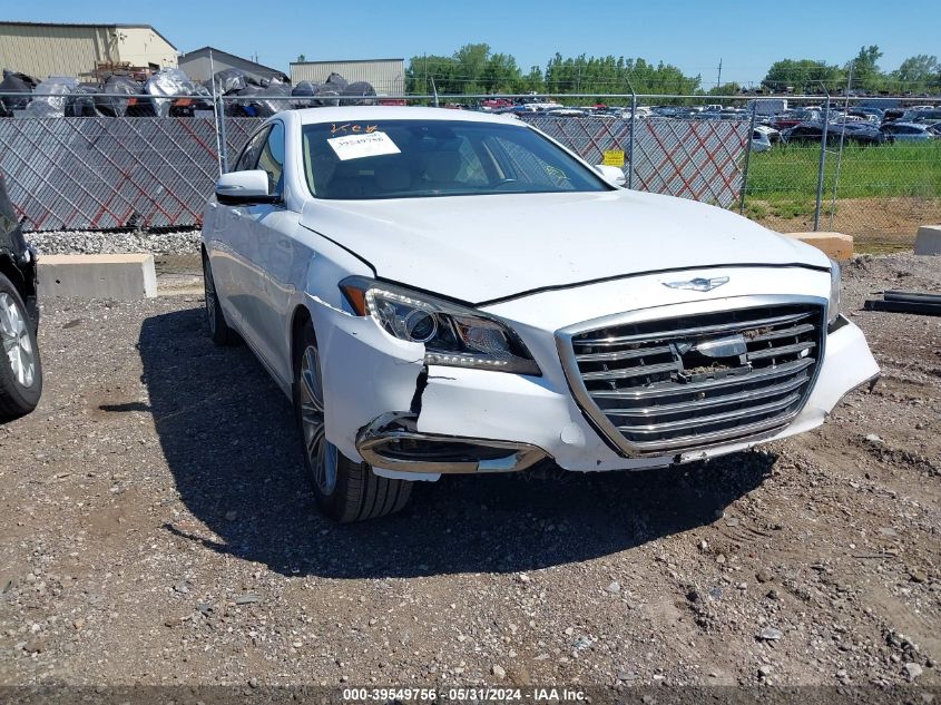 2018 GENESIS G80 3.8