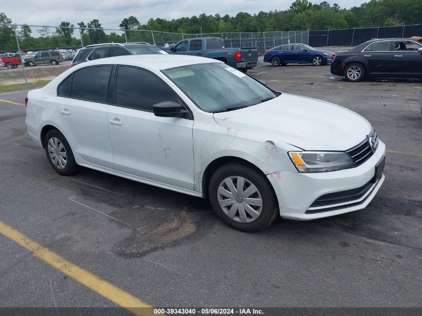 2016 VOLKSWAGEN JETTA 1.4T S