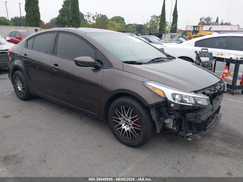 2018 KIA FORTE LX