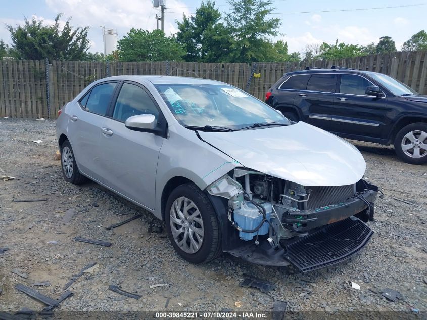 2018 TOYOTA COROLLA LE