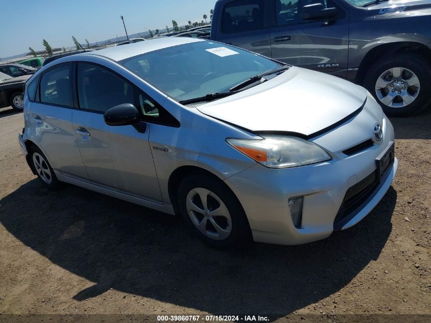 2012 TOYOTA PRIUS TWO