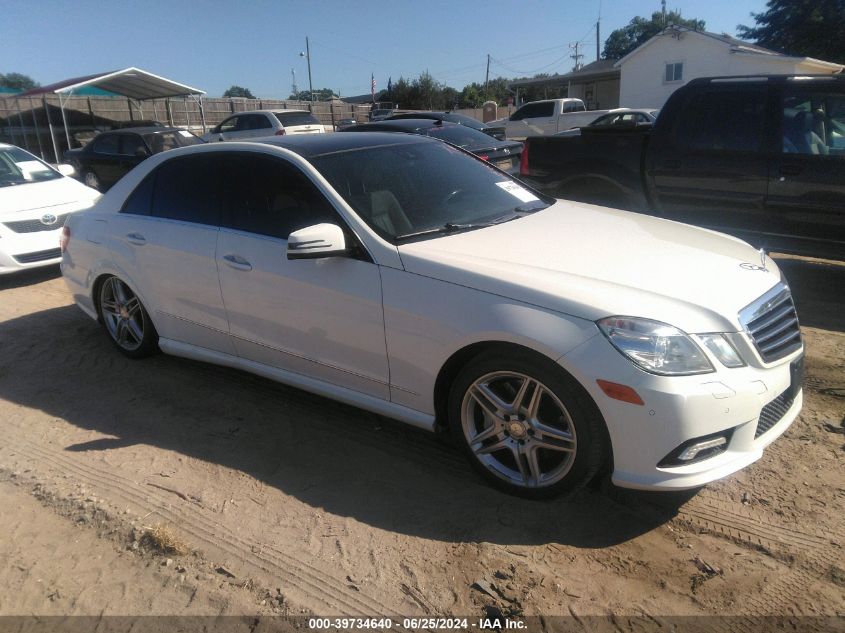 2011 MERCEDES-BENZ E 550 4MATIC