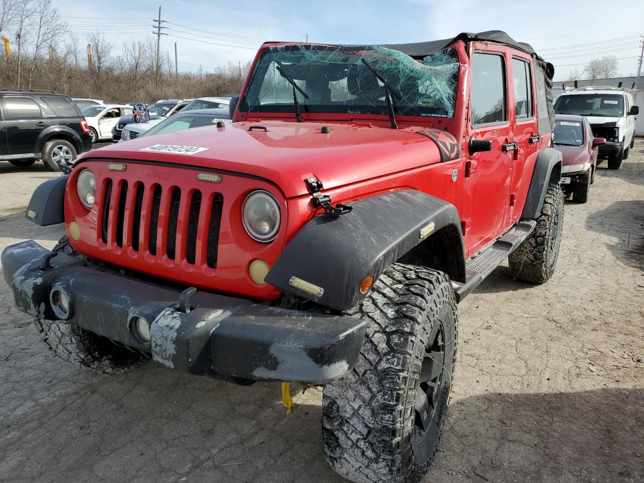 2014 JEEP WRANGLER UNLIMITED SPORT