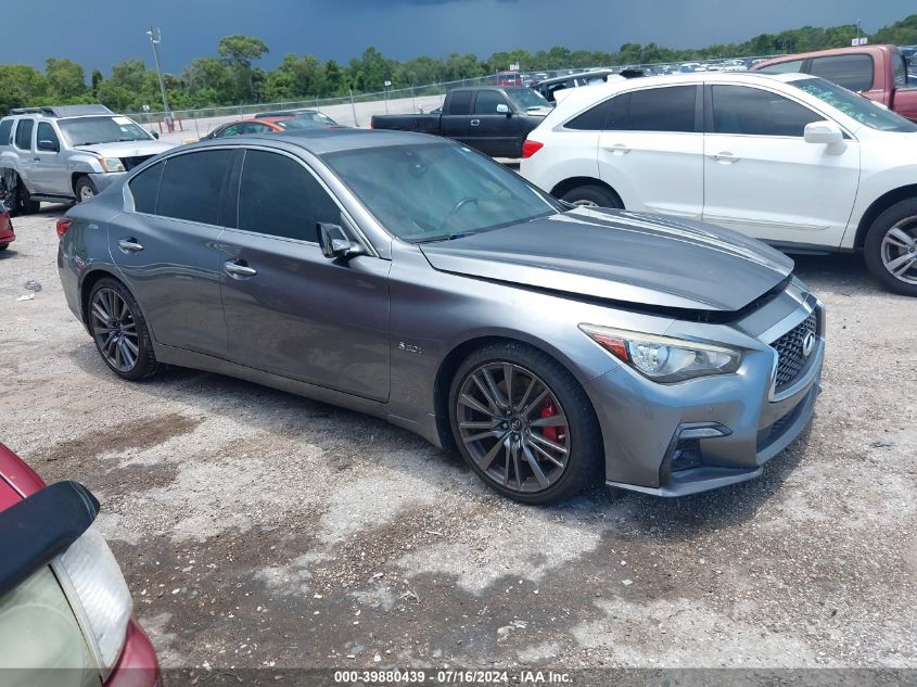 2018 INFINITI Q50 3.0T RED SPORT 400