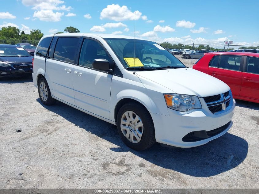 2017 DODGE GRAND CARAVAN SE