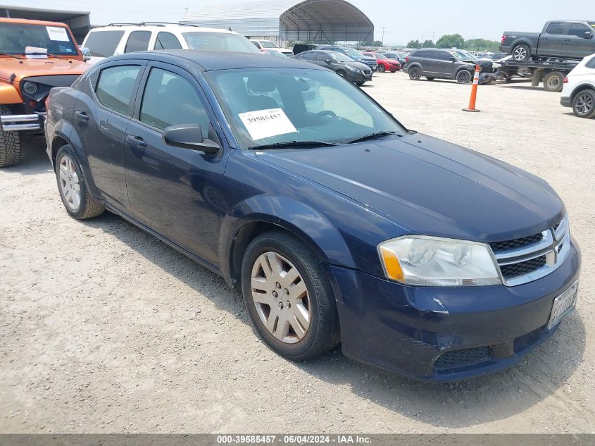 2013 DODGE AVENGER SE