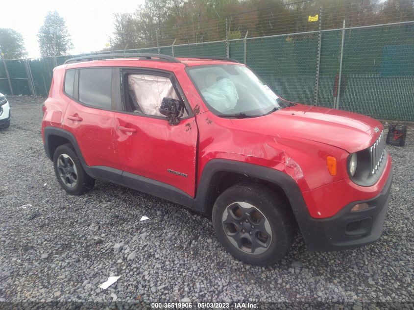 2017 JEEP RENEGADE SPORT 4X4