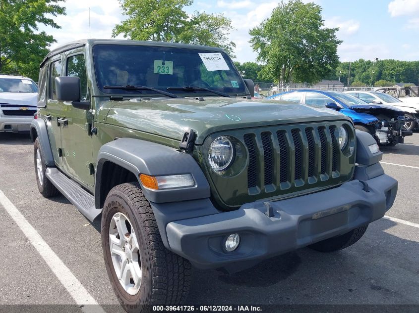 2020 JEEP WRANGLER UNLIMITED SPORT S 4X4