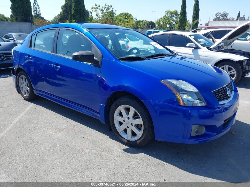 2012 NISSAN SENTRA 2.0 SR