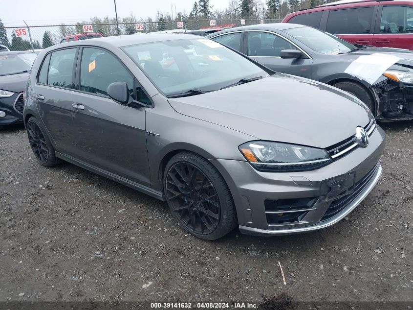 2016 VOLKSWAGEN GOLF R 4-DOOR