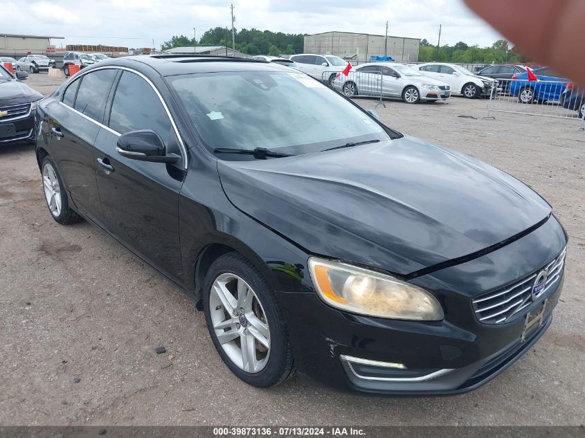 2014 VOLVO S60 T5/T5 PLATINUM/T5 PREMIER/T5 PREMIER PLUS