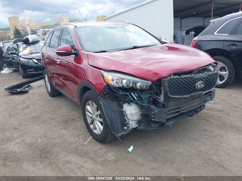 2016 KIA SORENTO 3.3L LX