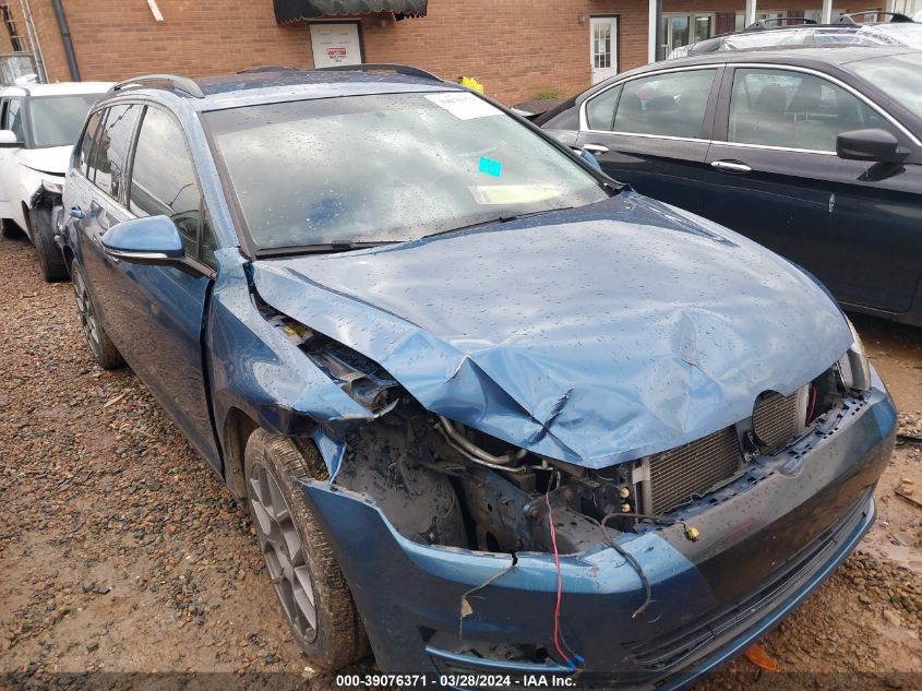 2015 VOLKSWAGEN GOLF SPORTWAGEN TDI S 4-DOOR