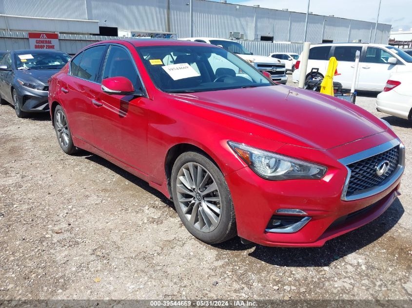 2022 INFINITI Q50 LUXE