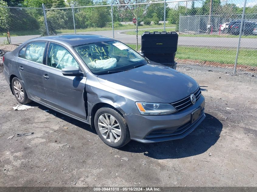 2015 VOLKSWAGEN JETTA 1.8T SE