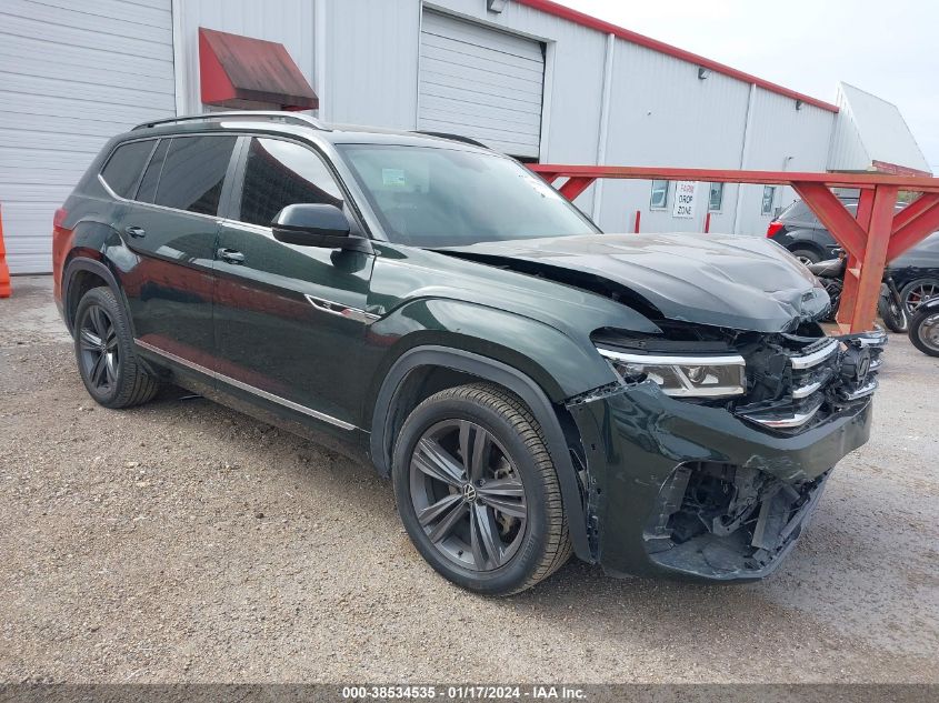 2021 VOLKSWAGEN ATLAS 3.6L V6 SE W/TECHNOLOGY R-LINE