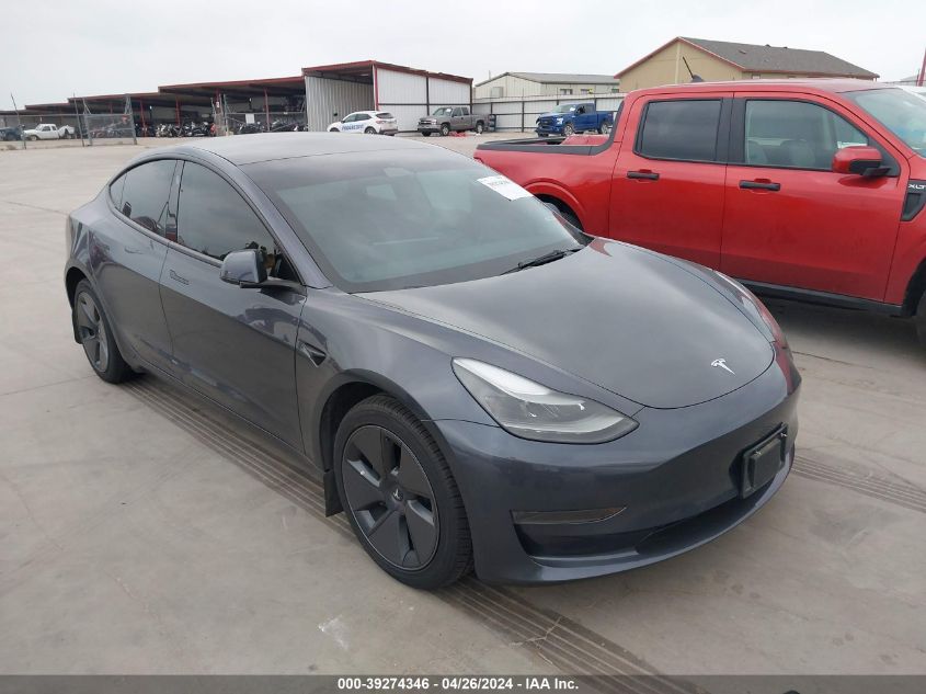 2023 TESLA MODEL 3 REAR-WHEEL DRIVE