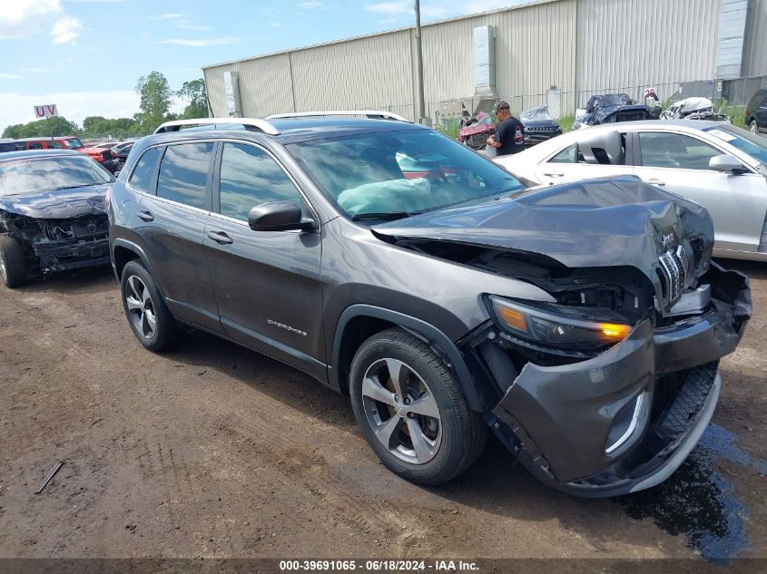 2019 JEEP CHEROKEE LIMITED 4X4