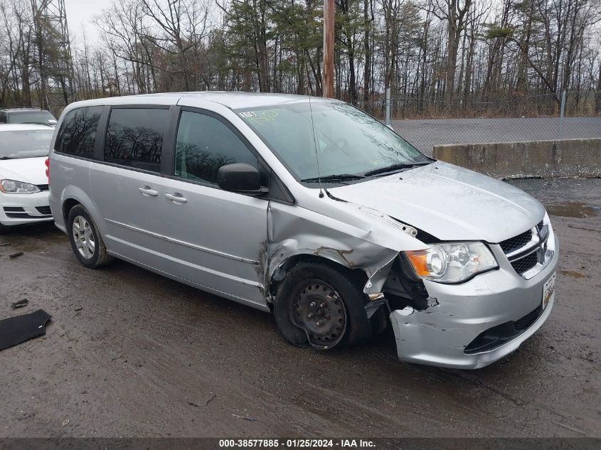 2012 DODGE GRAND CARAVAN SE/AVP