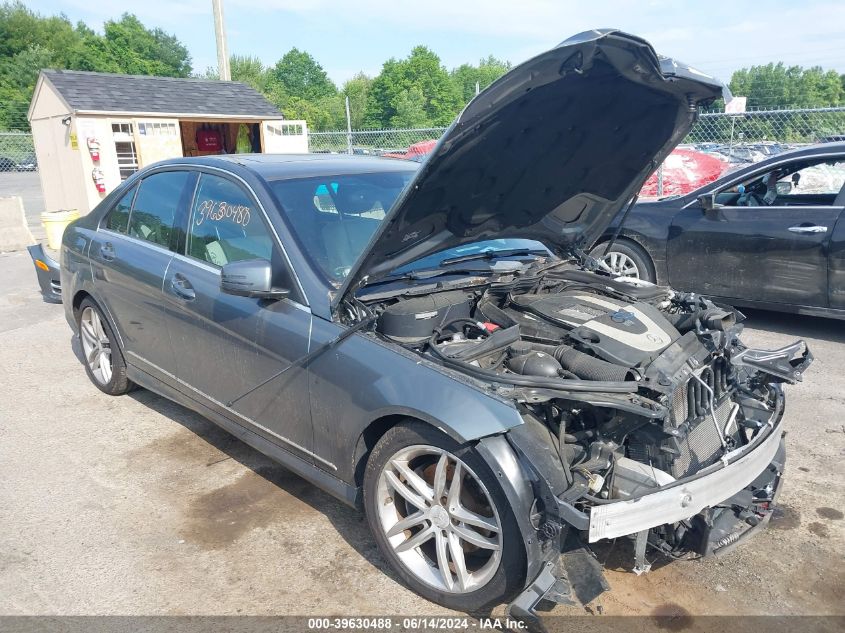 2012 MERCEDES-BENZ C 300 LUXURY 4MATIC/SPORT 4MATIC