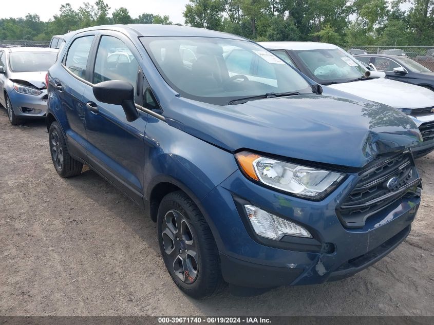 2021 FORD ECOSPORT S