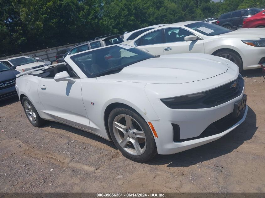 2020 CHEVROLET CAMARO RWD  1LT