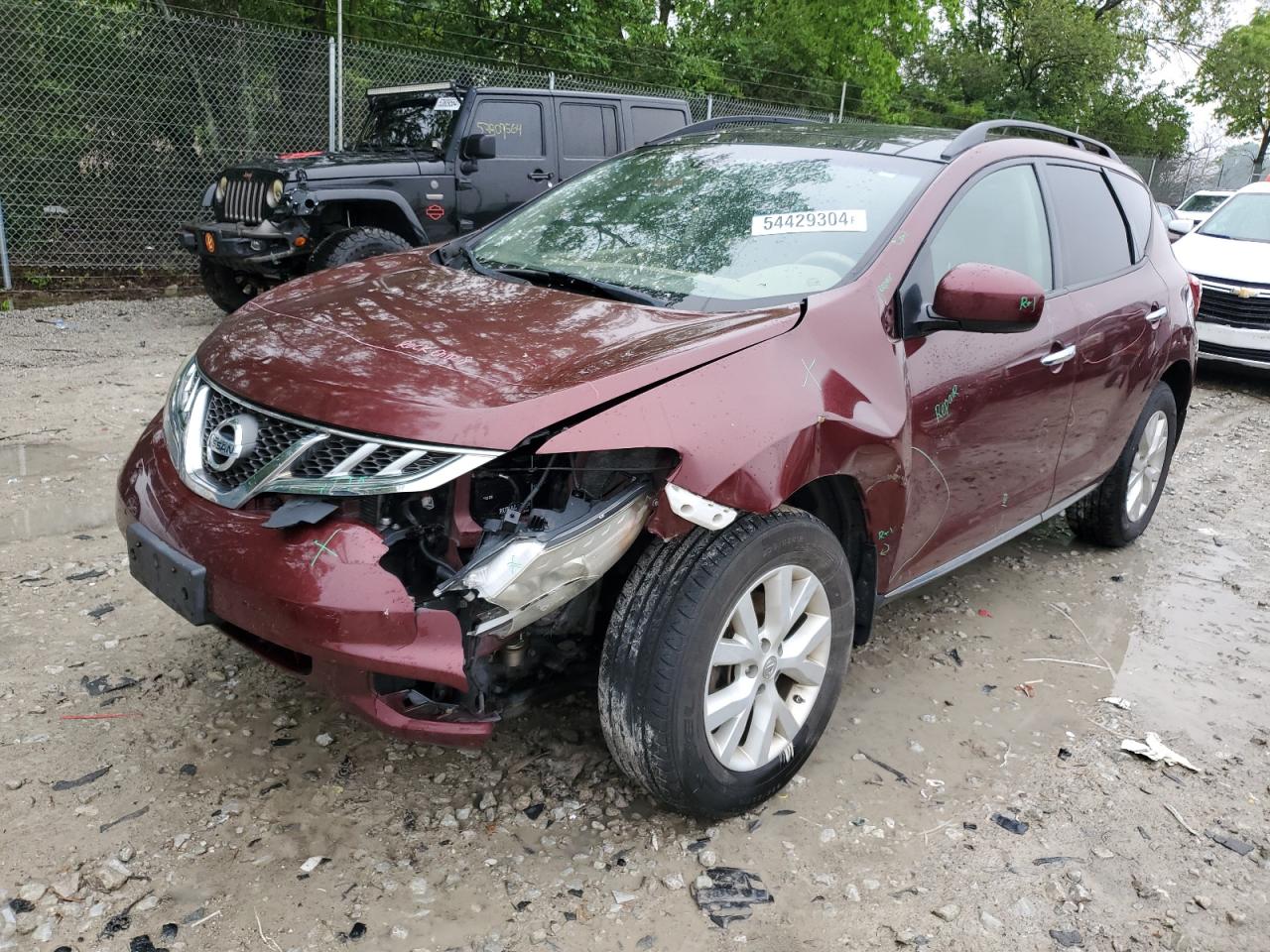 2012 NISSAN MURANO S