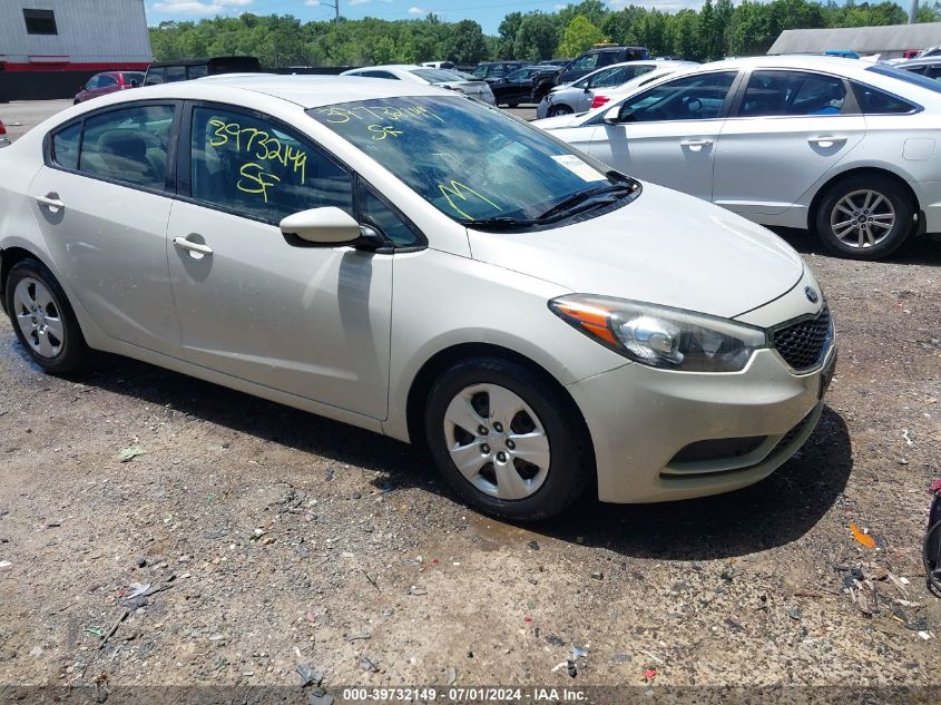 2015 KIA FORTE LX