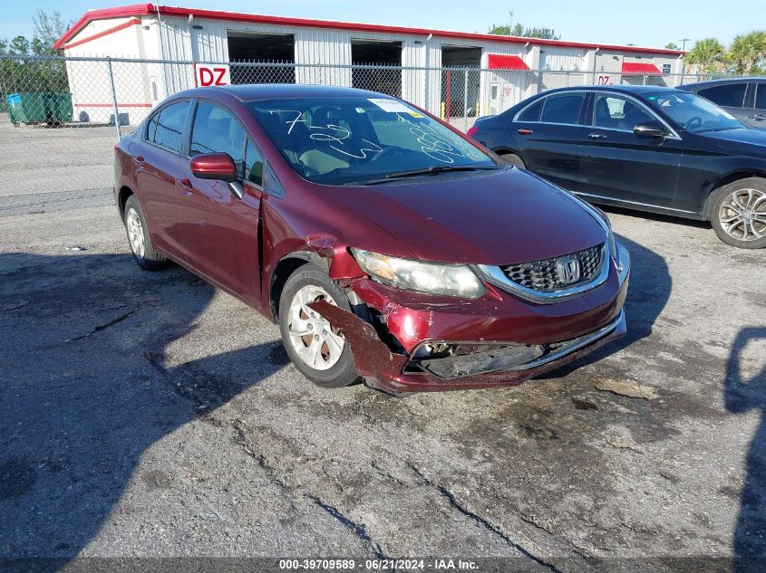 2015 HONDA CIVIC LX