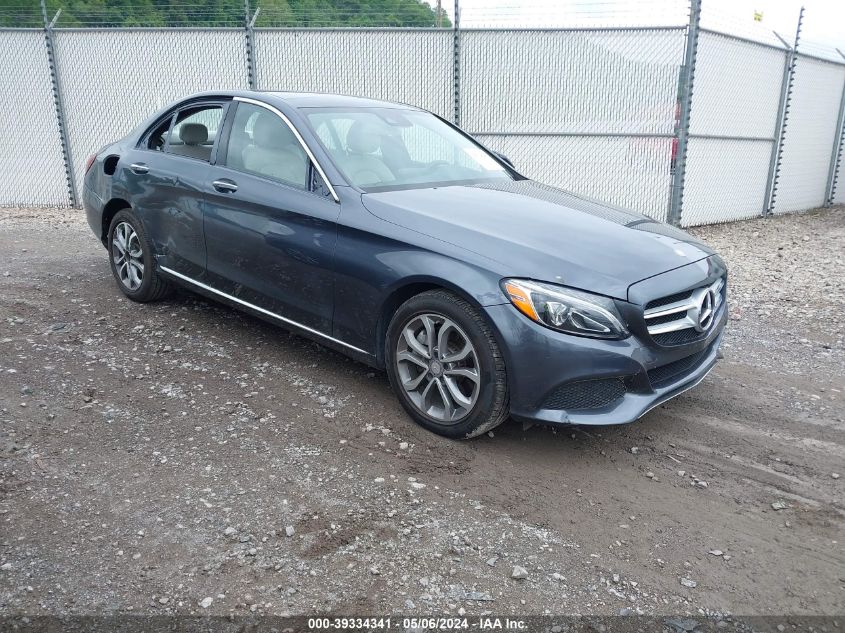 2016 MERCEDES-BENZ C 300 4MATIC/LUXURY 4MATIC/SPORT 4MATIC