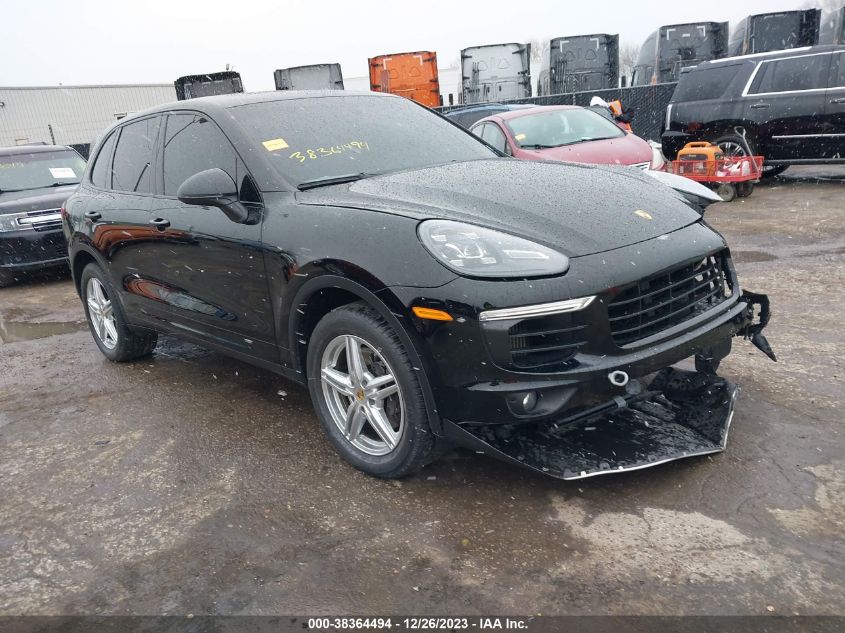 2016 PORSCHE CAYENNE DIESEL