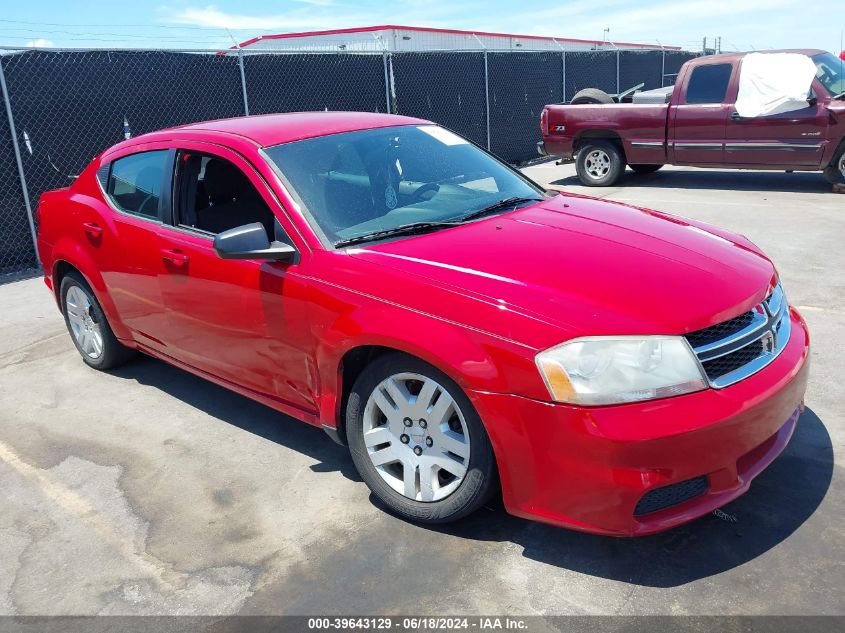 2014 DODGE AVENGER SE