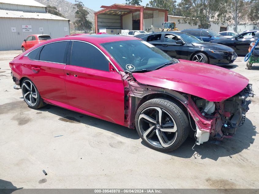 2018 HONDA ACCORD SPORT 2.0T