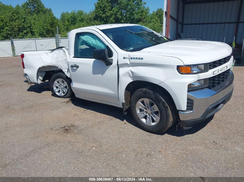 2020 CHEVROLET SILVERADO 1500 2WD REGULAR CAB LONG BED WT