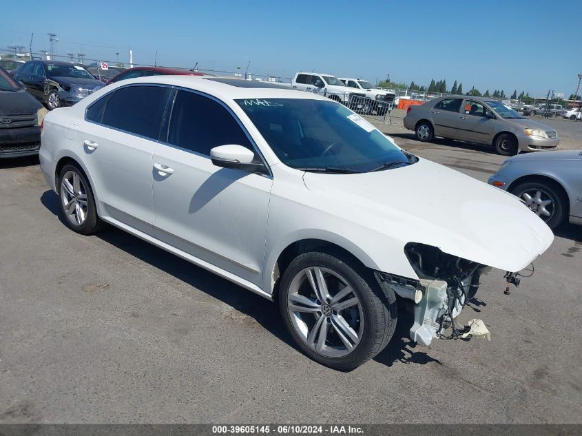 2014 VOLKSWAGEN PASSAT 2.0L TDI SEL PREMIUM