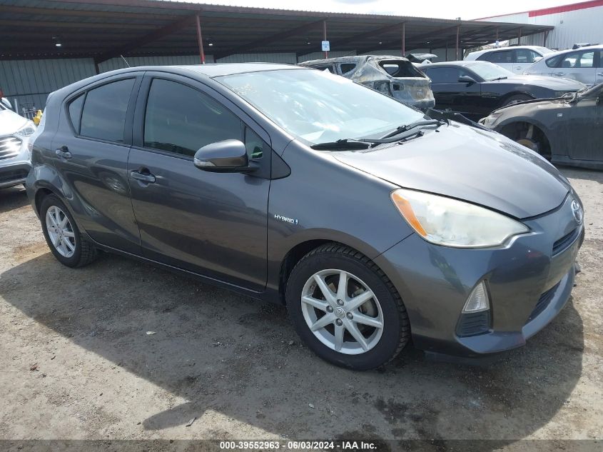 2012 TOYOTA PRIUS C THREE