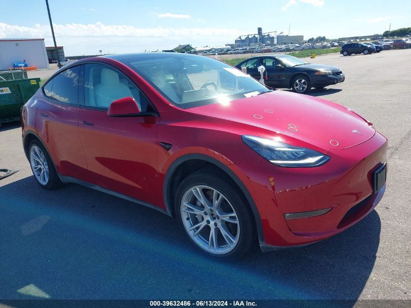 2022 TESLA MODEL Y LONG RANGE DUAL MOTOR ALL-WHEEL DRIVE