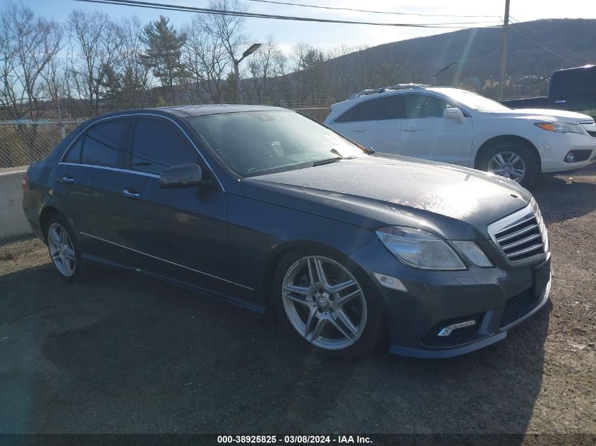 2011 MERCEDES-BENZ E 550 4MATIC