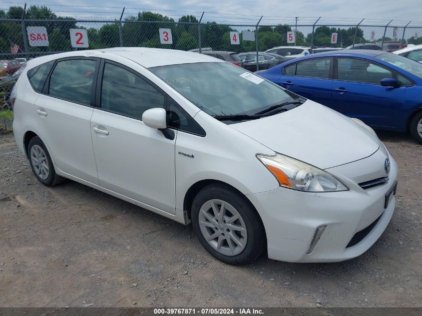 2013 TOYOTA PRIUS V THREE