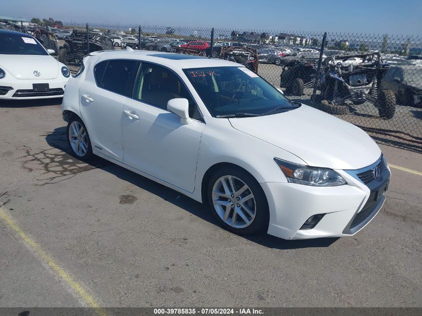 2014 LEXUS CT 200H