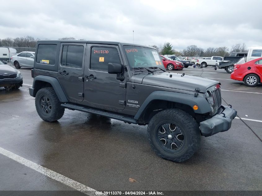 2017 JEEP WRANGLER UNLIMITED SPORT 4X4