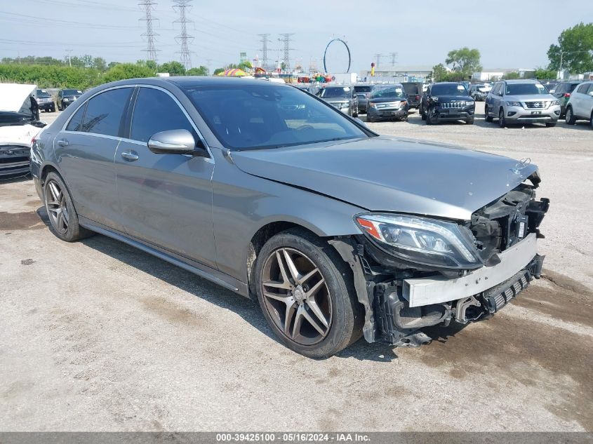 2014 MERCEDES-BENZ S 550