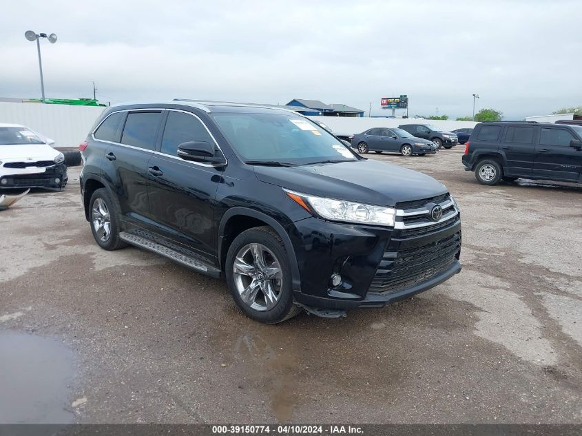 2019 TOYOTA HIGHLANDER LIMITED PLATINUM