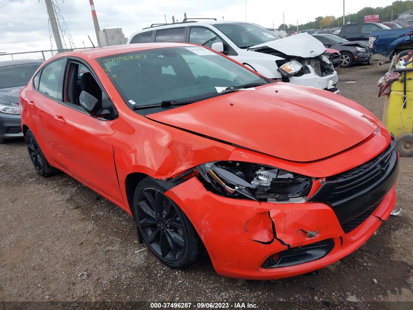 2016 DODGE DART SXT SPORT BLACKTOP