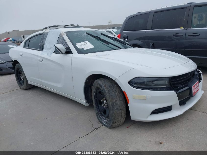 2019 DODGE CHARGER POLICE RWD