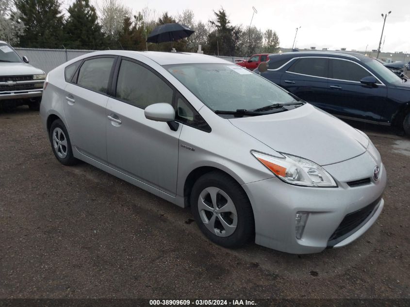 2012 TOYOTA PRIUS THREE